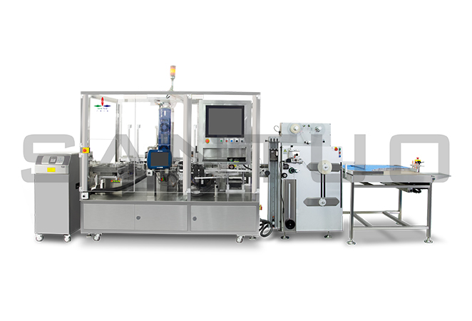 高速立式圓瓶貼標(biāo)機(jī)